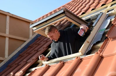 Pose de fenêtres de toit Velux à Gresswiller